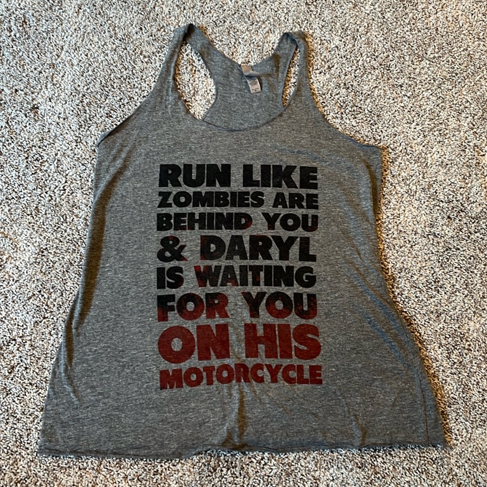 Next Level medium Walking Dead Fan - Daryl Dixon tank